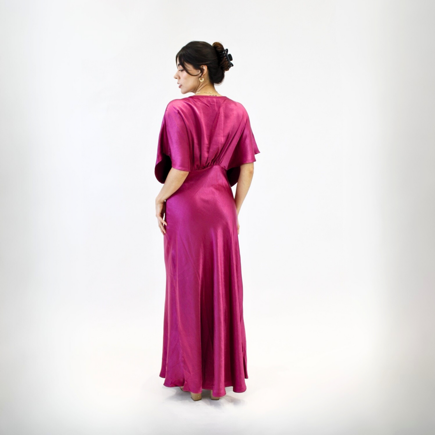 Vestido Manga caida