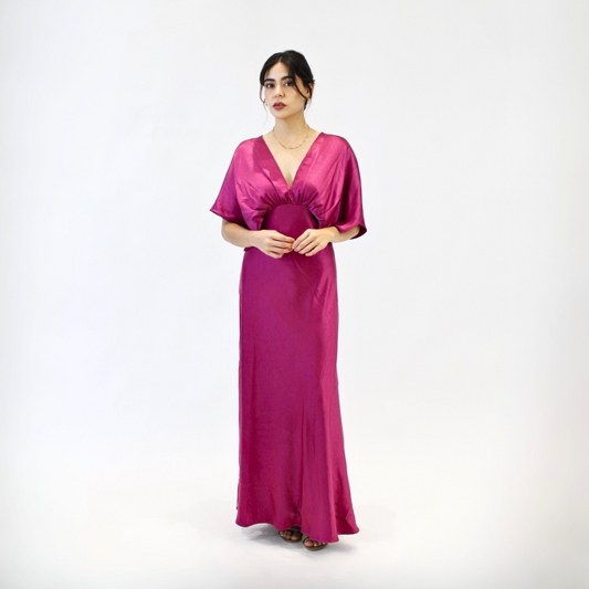 Vestido Manga caida