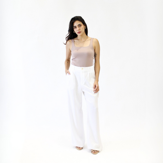 Pantalón con pinzas